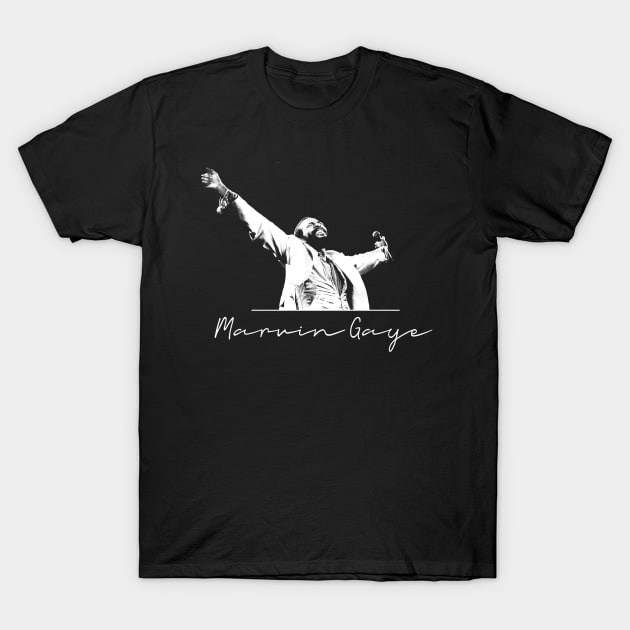 Marvin Gaye - Jazz T-Shirt by TheSnowWatch